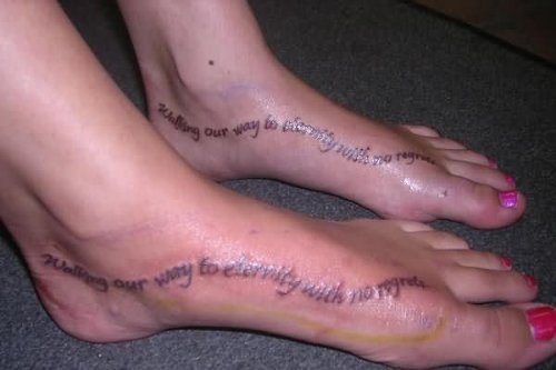 Feet Couple Tattoo