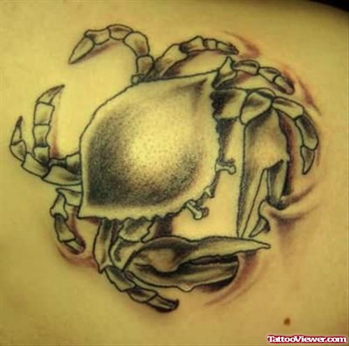 Zodiac Symbol - Crab Tattoo