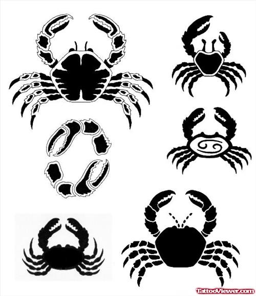Crab Tattoo Designs Collection