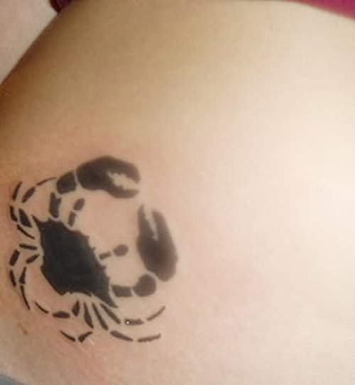 Awesome Crab Tattoo