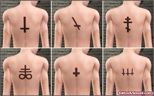 Cross Tattoo Designs For Back Body
