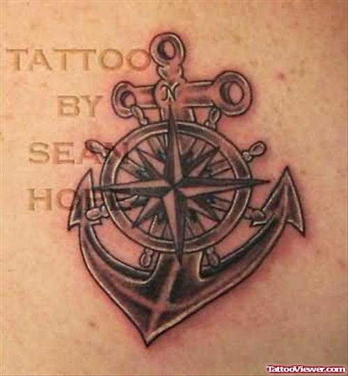 Anchor Cross Tattoos
