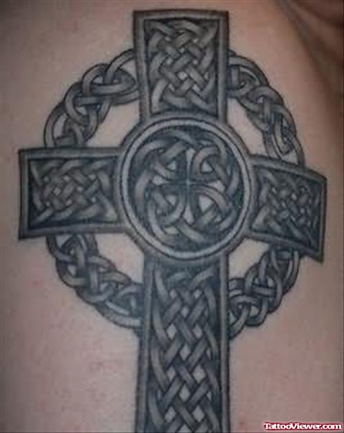 Terrific Cross Tattoo Style