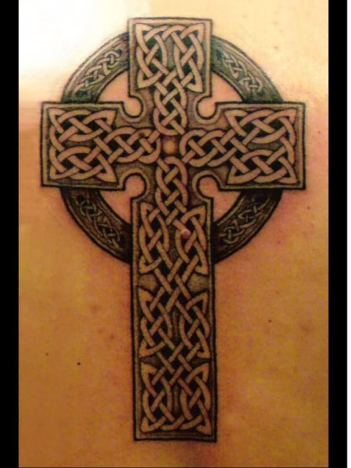 Attractive Celtic Cross Tattoos