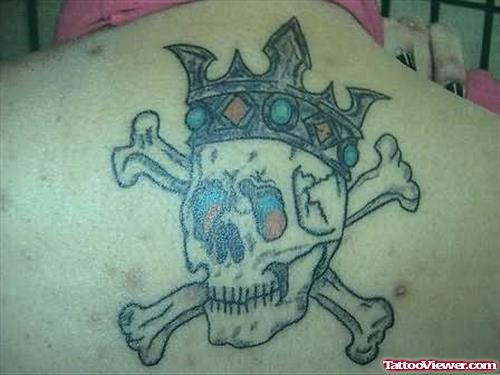 King Of Skull - Crown Tattoo