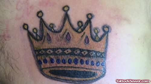Tiny Kings Crown Tattoo