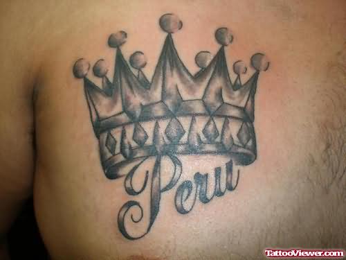 Peru Crown Tattoo