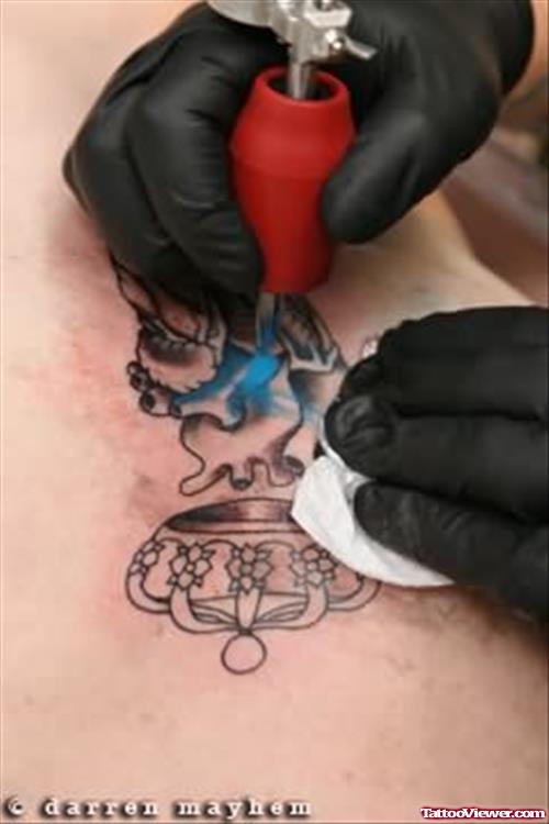 Queen Crown Tattoo