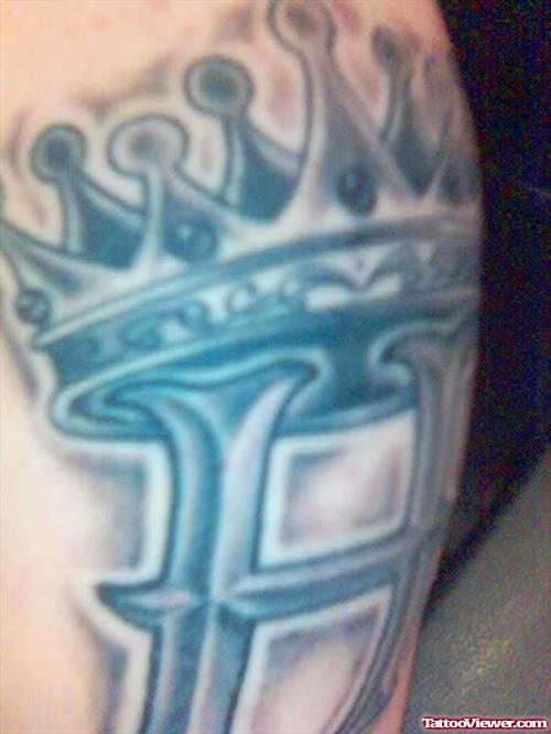 Crown Closeup Tattoo