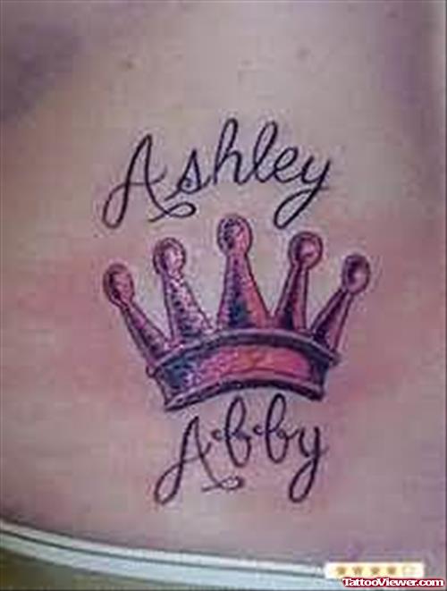 Ashley Crown Tattoo