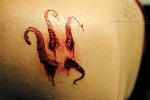 Cthulhu Rip Skin Tattoo