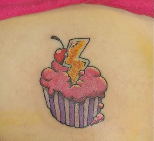 Energy Cupcake Tattoo