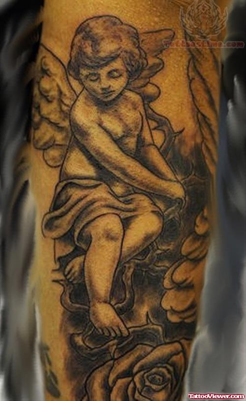 Cupid Cherub Tattoo Picture