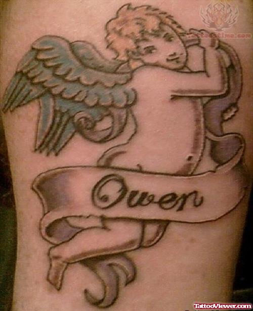 Angel Owen Tattoo