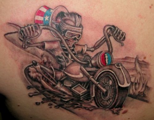 Amazing Biker Tattoo