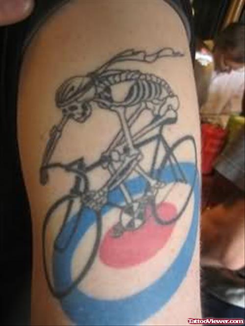 Skeleton  Death Tattoo