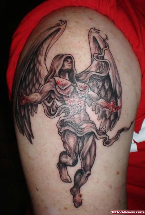 Azrael Angel of Death Tattoo