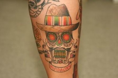 Scary Death Tattoo On Arm