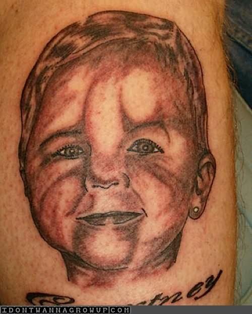 Baby Death Tattoo