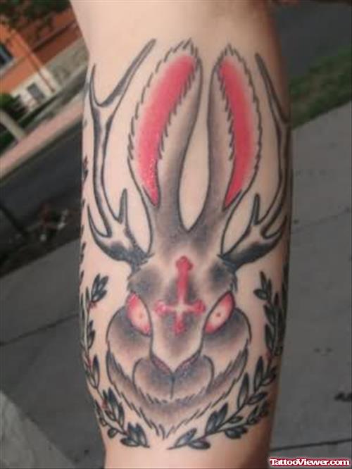 New Design Deer Tattoo