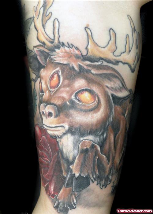 Animal Deer Tattoo
