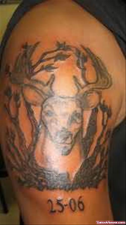 Deer Tattoo For Men