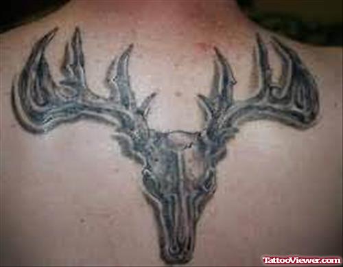 Deer Skull Tattoo Art
