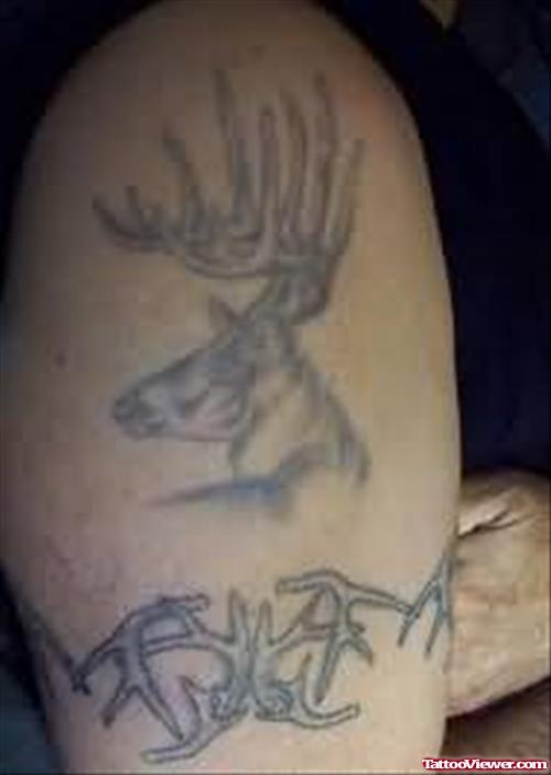 Creative Deer Tattoos