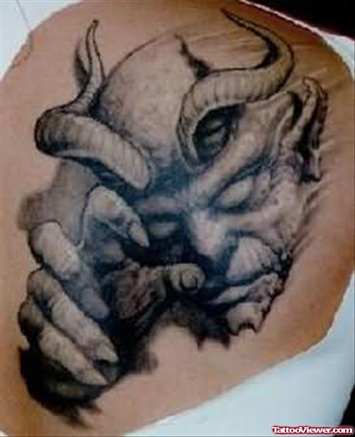 Big Demon Tattoo