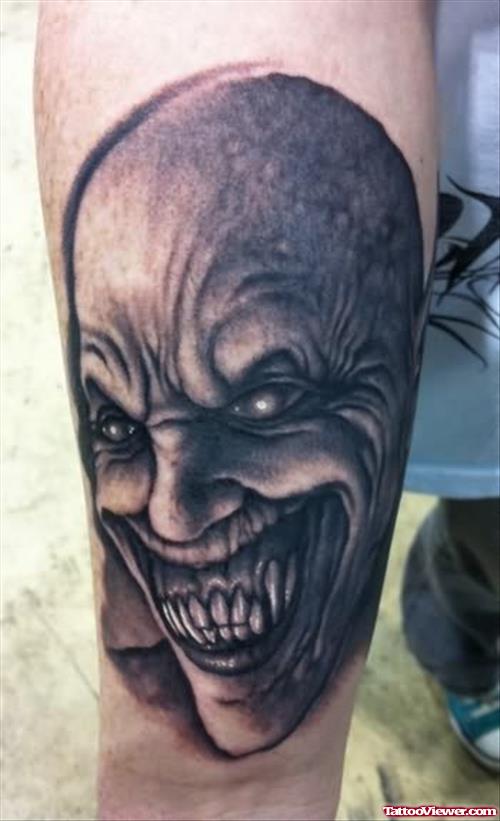 Christian Demon Tattoo
