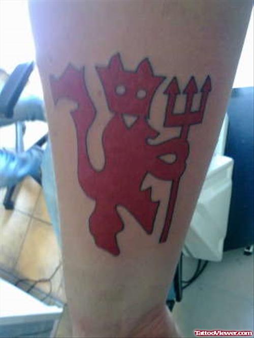 The Red Devil Tattoo Design