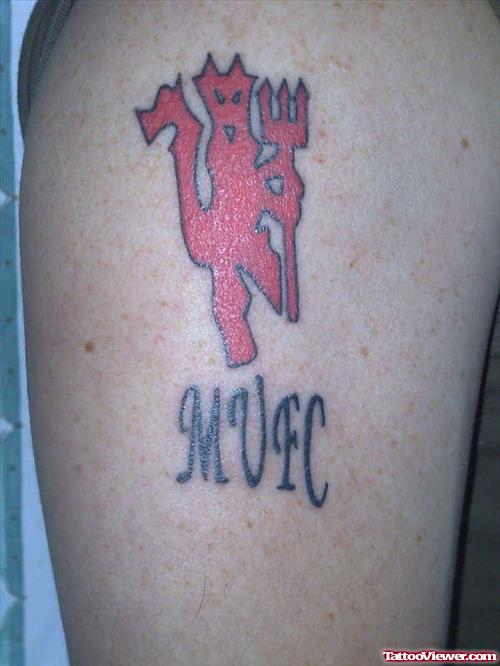 Manchester United Devil Tattoo Design
