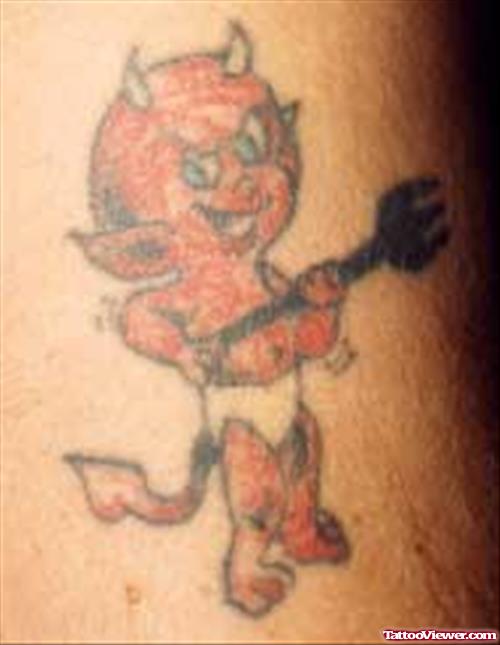 Lil Devil Tattoo Design