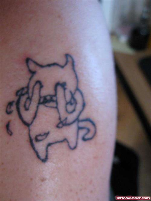 Radiohead Devil Tattoo Design