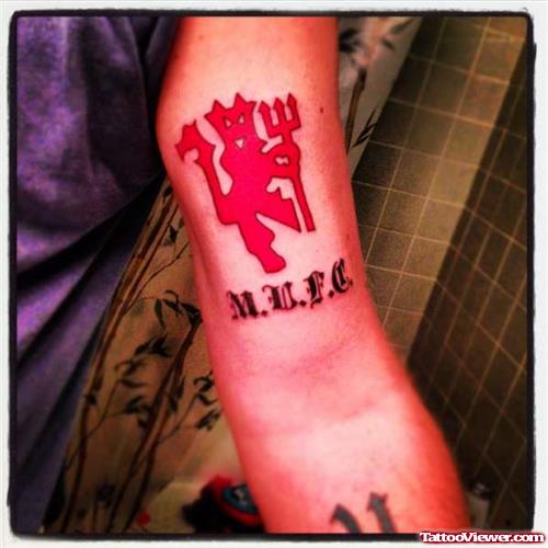 Manchester United Red Devil Tattoo