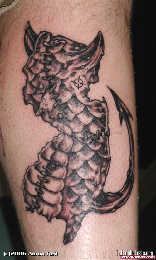 Jersey Devil Tattoo Design