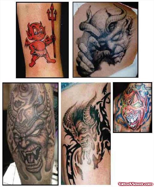 Cool Devil Tattoo Designs