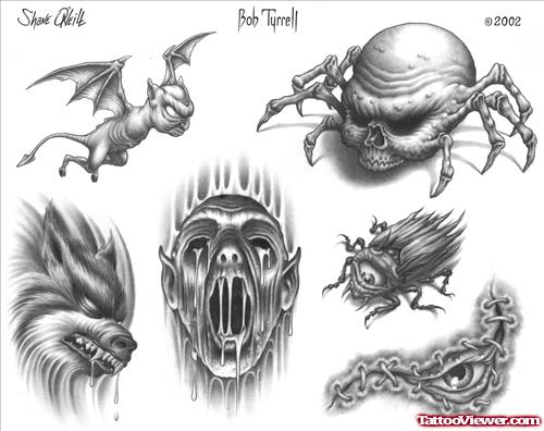 Cool Devil Tattoos Designs