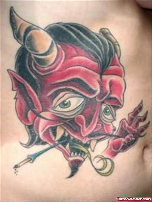 Special Devil Tattoo Design