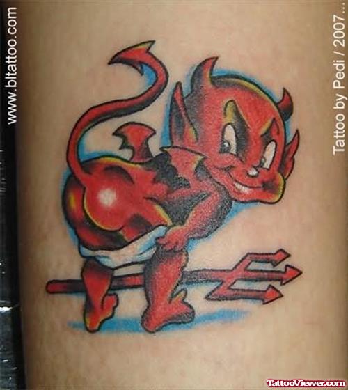 Devil Naughty Tattoo
