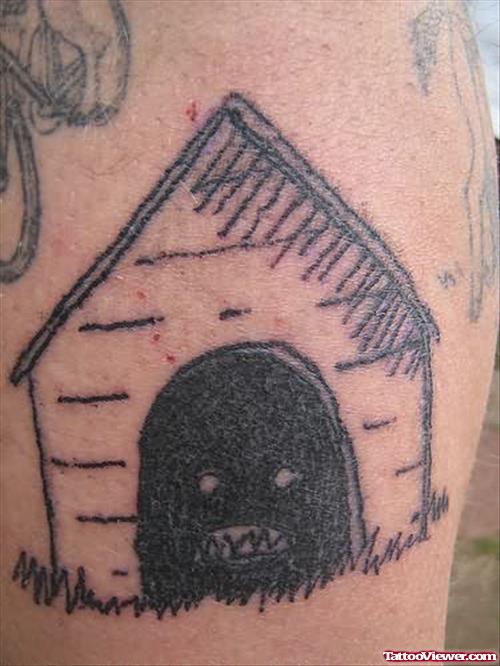 Devil Home Tattoo On Body