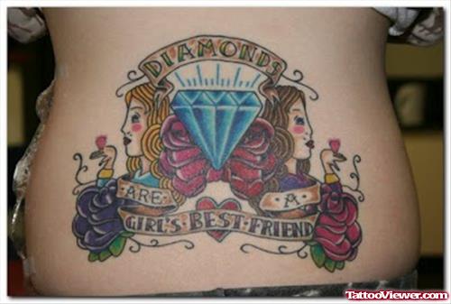 Best Friends Diamond Tattoo