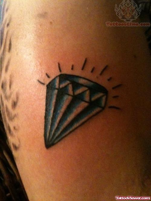 Glossy Diamond Tattoo