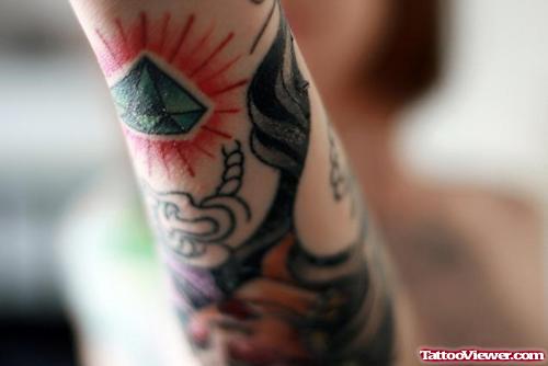 Twinkling Diamond Tattoo