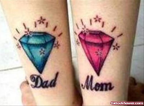 Memorial Diamond Tattoos