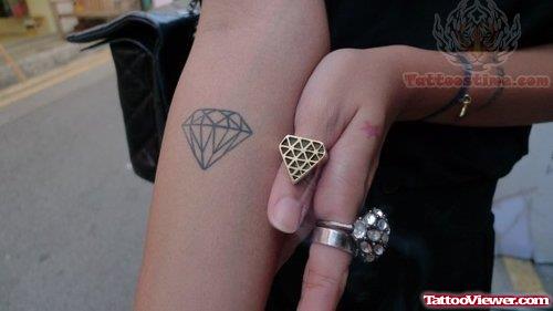 Glamorous Diamond Tattoo