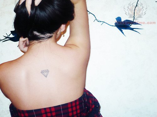Diamond Tattoo On Back