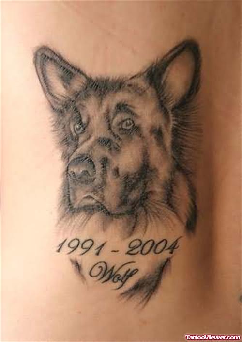 Memorial Dog Tattoos