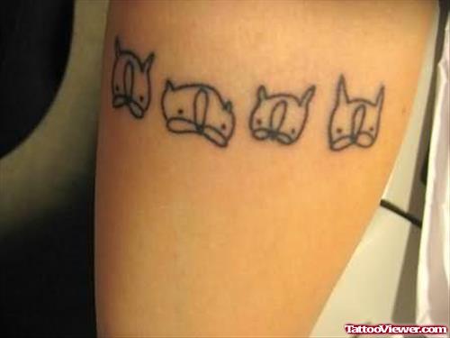 Dogs Tattoo Symbols