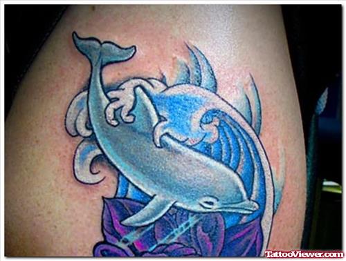 New Dolphin Tattoo Outstanding Design